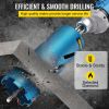 VEVOR Core Drill Bit, 4" /101.6 mm Diameter 5/8"-11 Shank Arbor with a Pilot Bit & 4.5" Blade, 9.5" /241.3mm Depth Diamond Dry Coring Bore Tool